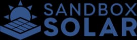 Sandbox solar logo blue